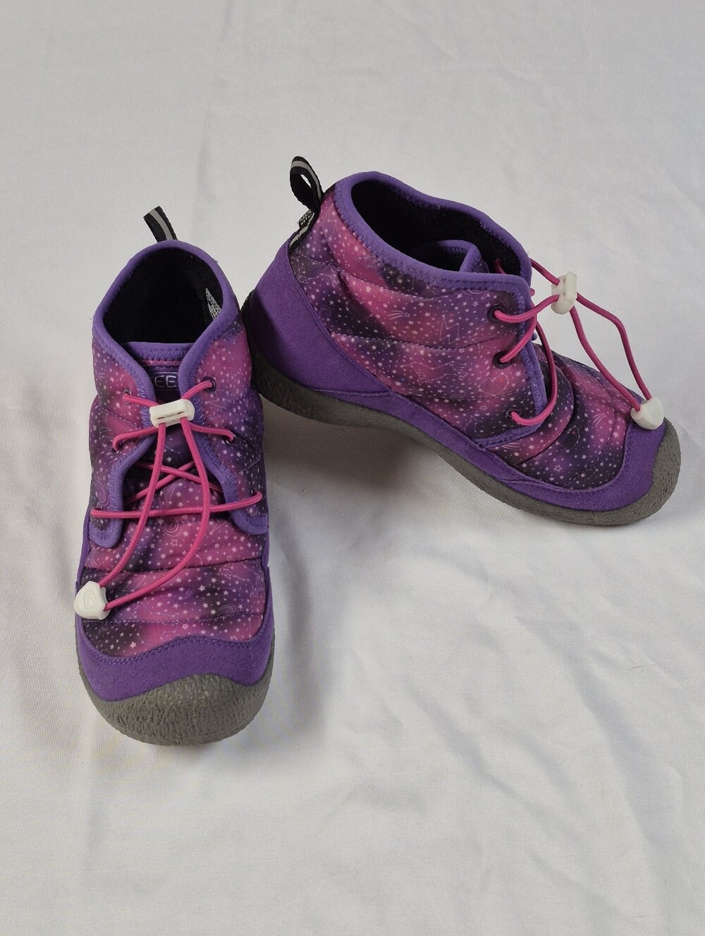 KEEN Howser II Chukka Mid Boot Waterproof Girls Tillandsia Purple Size 4 - Picture 5 of 9